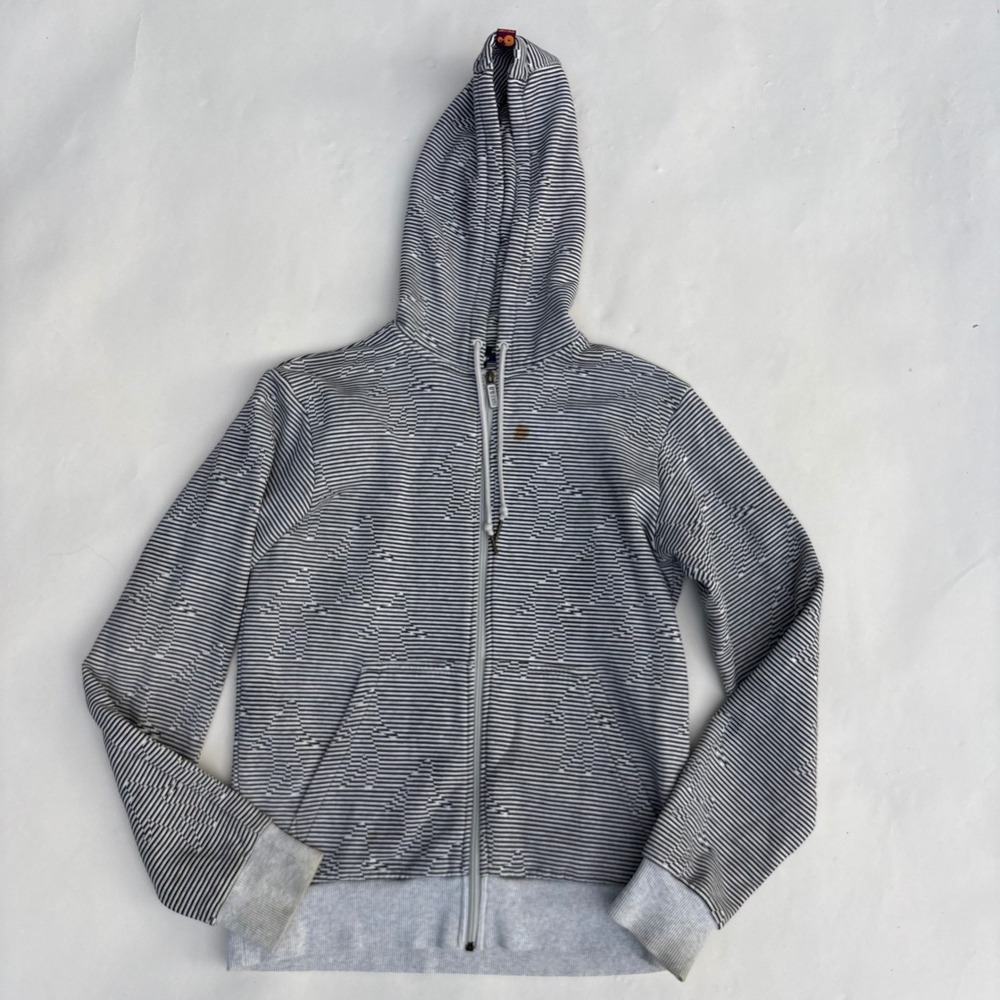 Nike 6.0 Mens Full Zip Hoodie Black White Stripe Bigfoot Sasquatch M 275554-141
